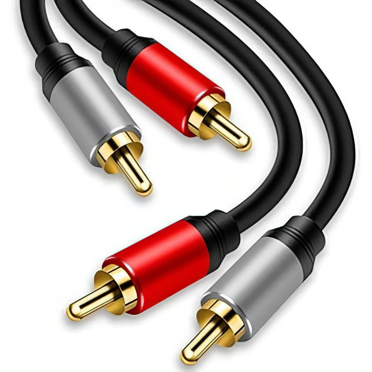 2RCA to 2RCA Audio Cable 1.5Ft