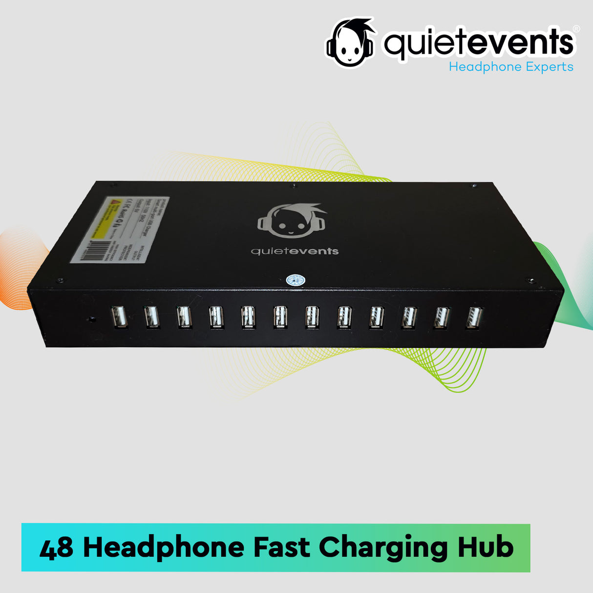48 Headphone Fast Charging Hub