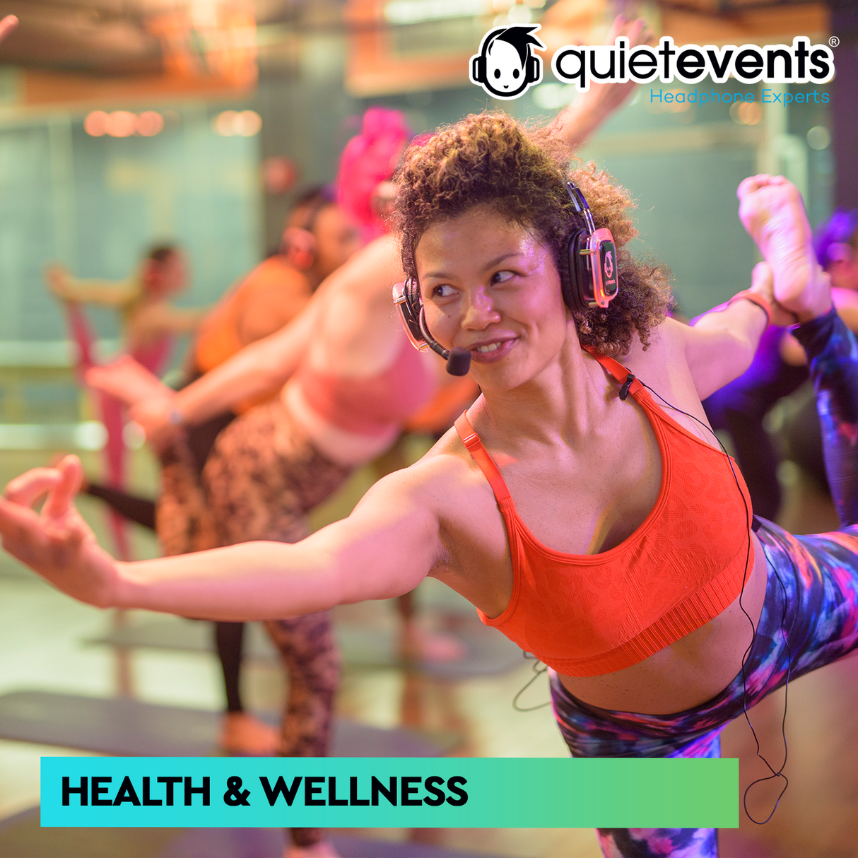 Pulse Party (3CH) - Silent Disco Headphone