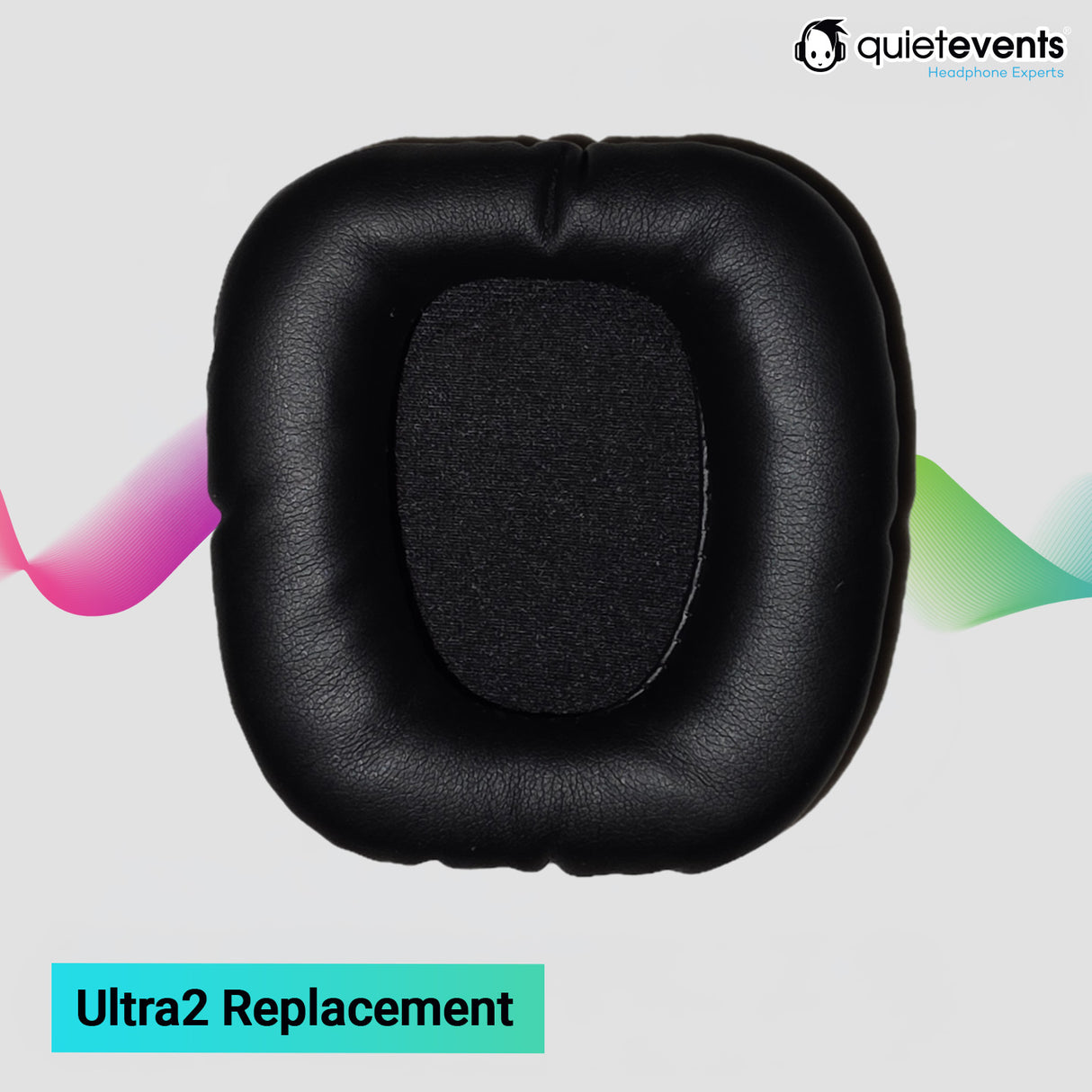 Earmuff Replacement (1pc) - High Quality PU Leather for P Series Headphones