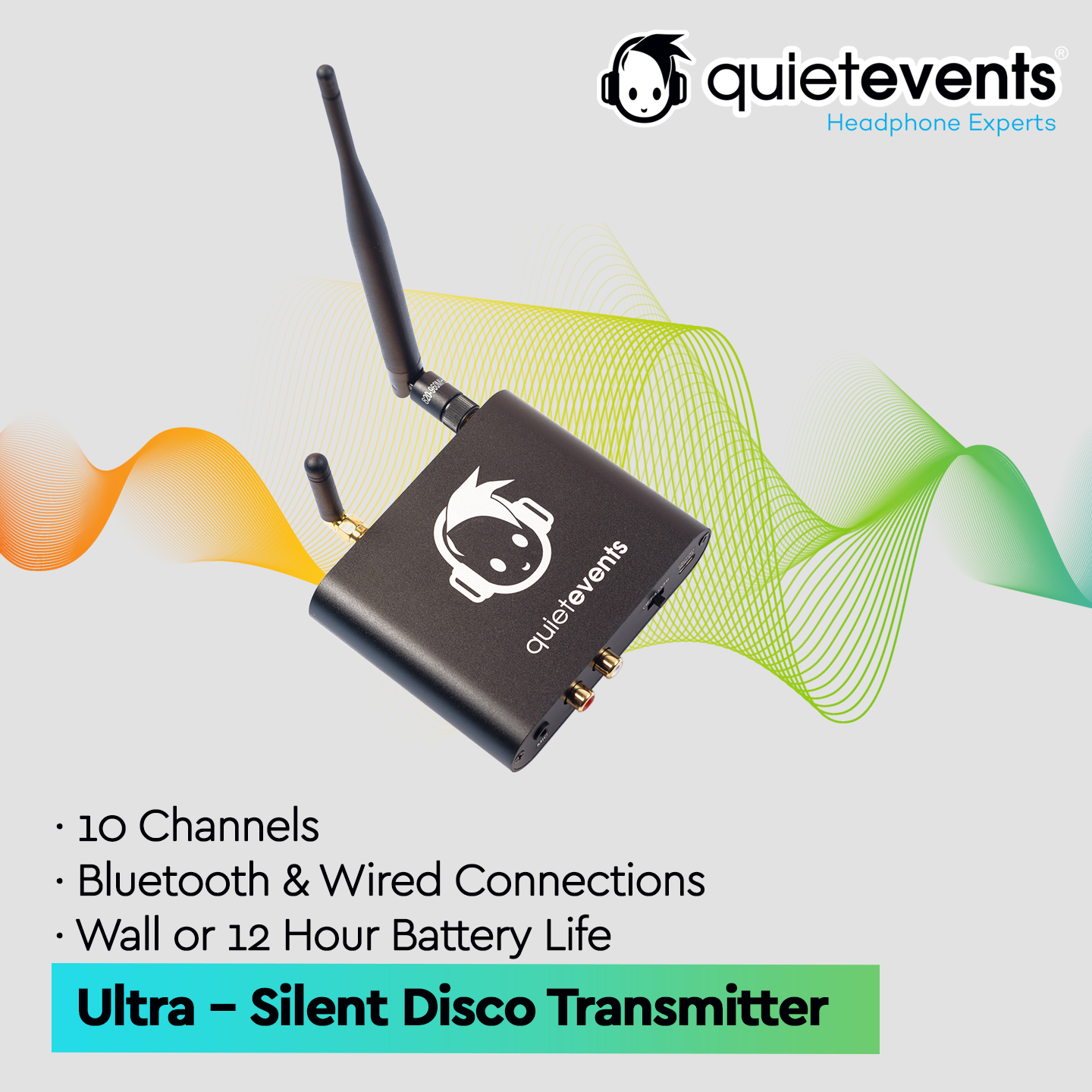 Ultra 900 Transmitter (10CH) - Silent Disco
