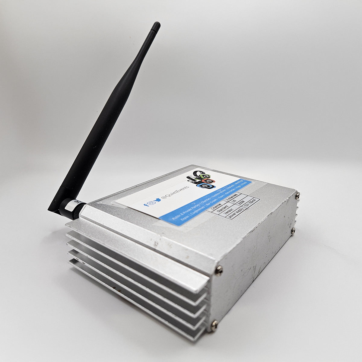 Silent Disco Original Transmitter (P) - Silver