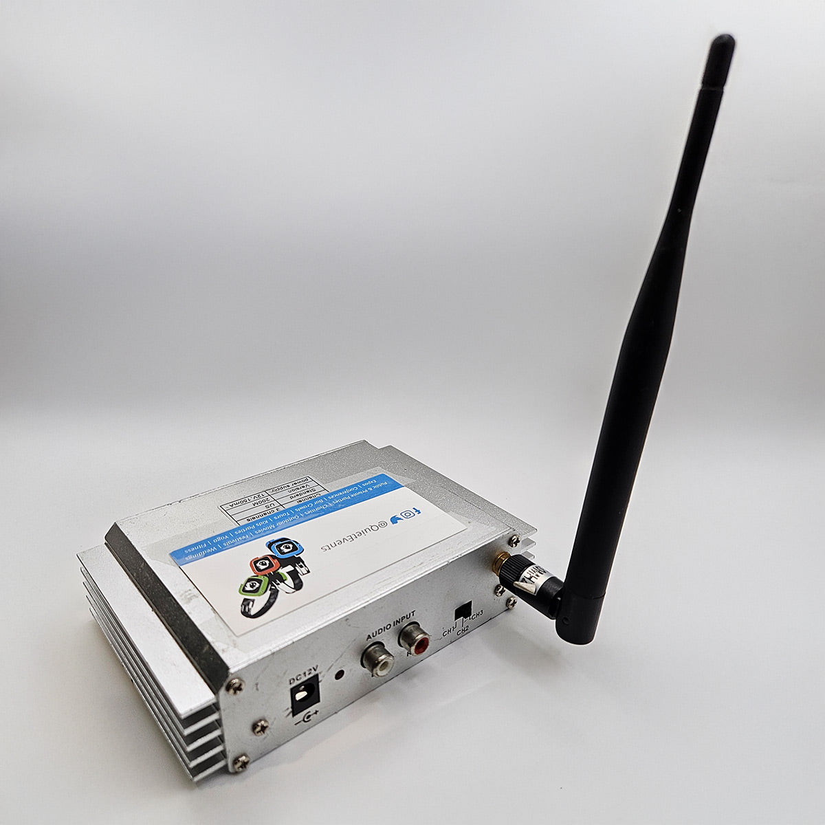 Silent Disco Original Transmitter (P) - Silver