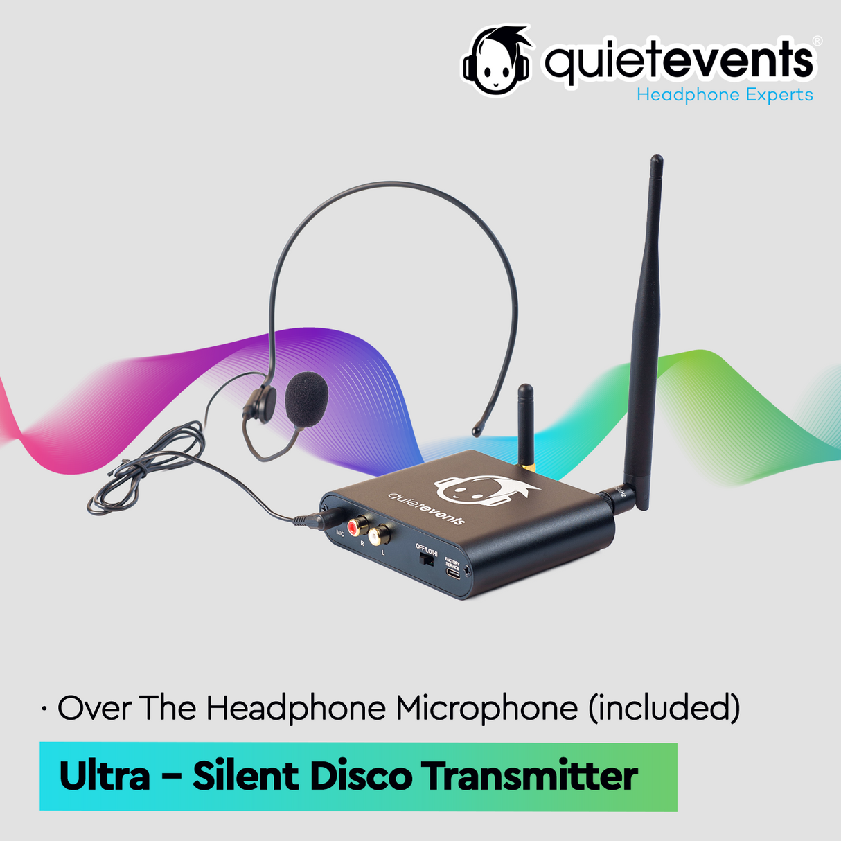Ultra 900 Transmitter (10CH) - Silent Disco