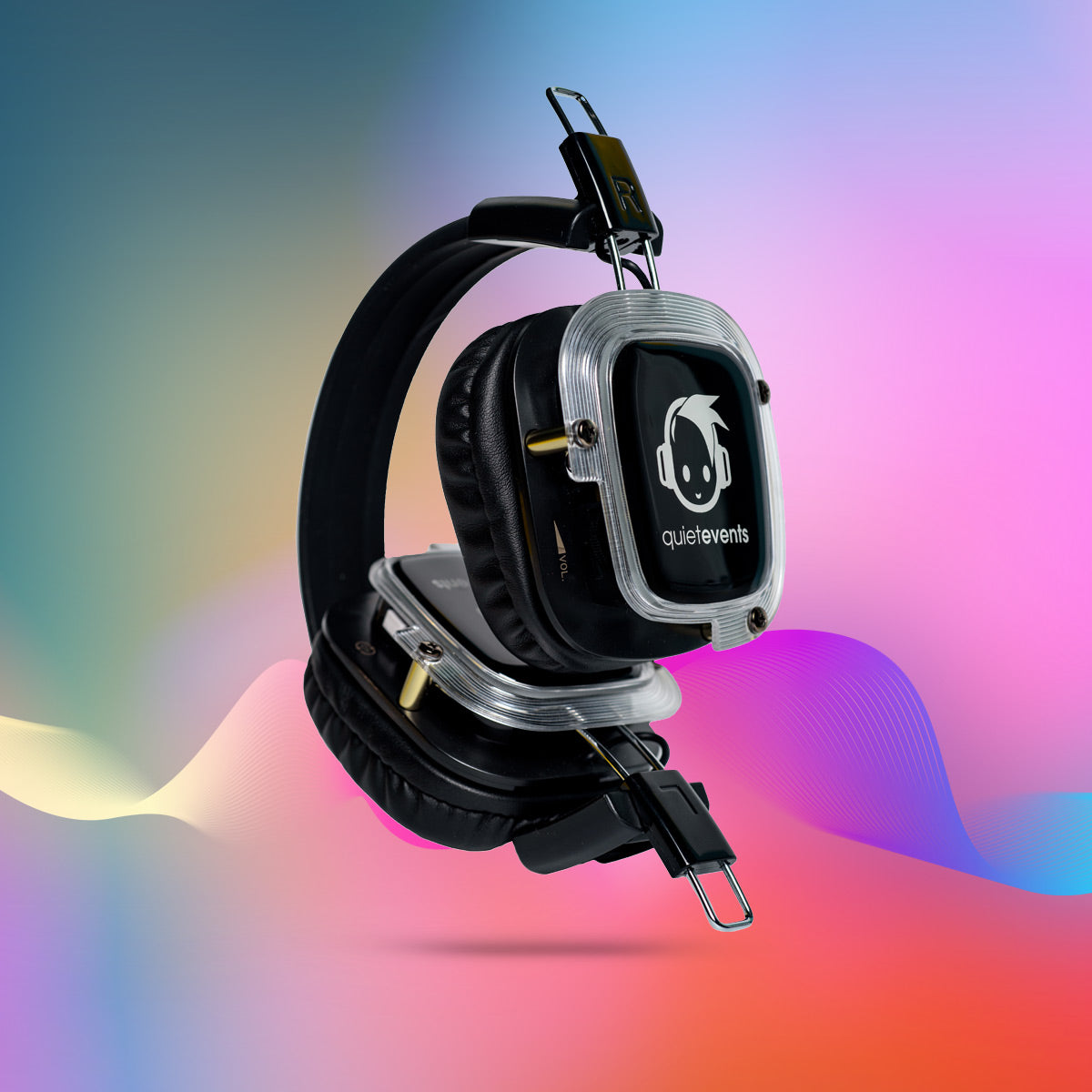 45 Max 45-channel silent disco headphone