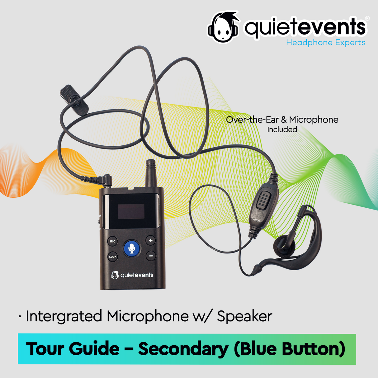 Tour Guide Two Way Audio (T) - 25 CH (Secondary / Participant)