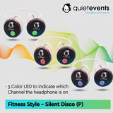 Fitness Style - Silent Disco Headphone (P)