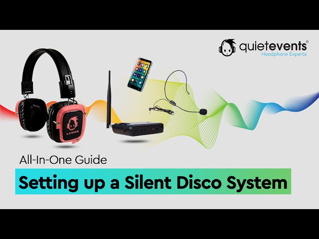 Pulse Party Bundle - 20 Headphones + 3 Transmitters Silent Disco