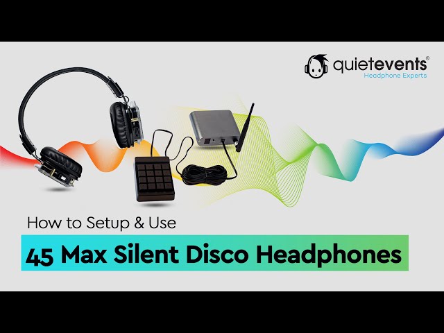 45 Max Transmitter (45CH) - Silent Disco – Quiet Events Silent Disco