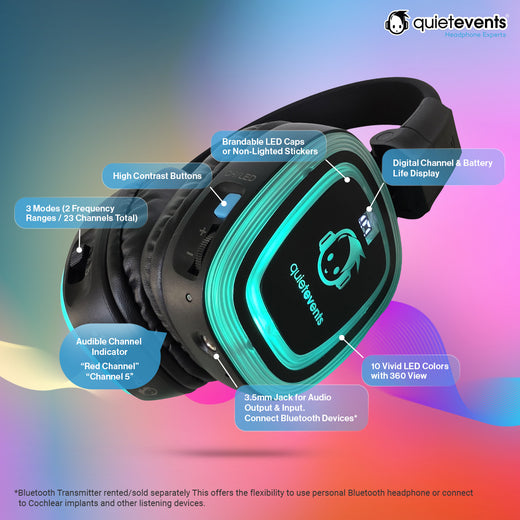 Ultra2 Home Edition (“Switch”) - Silent Disco Headphone