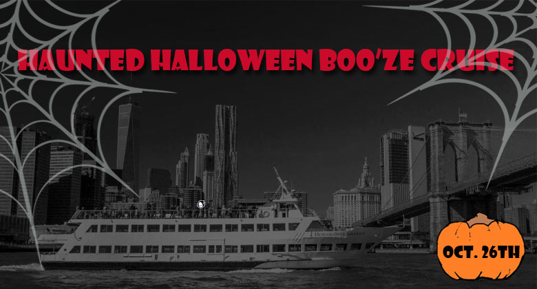Haunted Halloween event flyer
