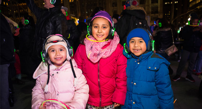 Winterfestival silent disco for all ages